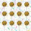 West Virginia University Lollipops Party Favors Personalized Suckers 12 Pcs