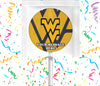 West Virginia University Lollipops Party Favors Personalized Suckers 12 Pcs