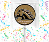 Western Michigan Broncos Lollipops Party Favors Personalized Suckers 12 Pcs