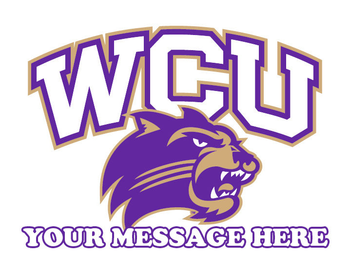 Western California University Edible Image Cake Topper Personalized Birthday Sheet Decoration Custom Party Frosting Transfer Fondant