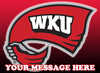 Western Kentucky Hilltoppers Edible Image Cake Topper Personalized Birthday Sheet Decoration Custom Party Frosting Transfer Fondant