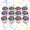 Wheel Of Fortune Edible Cupcake Toppers (12 Images) Cake Image Icing Sugar Sheet Edible Cake Images