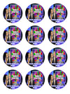Wheel Of Fortune Edible Cupcake Toppers (12 Images) Cake Image Icing Sugar Sheet Edible Cake Images