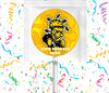 Wichita State Shockers Lollipops Party Favors Personalized Suckers 12 Pcs