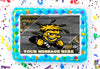 Wichita State Shockers Edible Image Cake Topper Personalized Birthday Sheet Decoration Custom Party Frosting Transfer Fondant