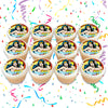 Wonder Woman Edible Cupcake Toppers (12 Images) Cake Image Icing Sugar Sheet Edible Cake Images