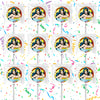 Wonder Woman Lollipops Party Favors Personalized Suckers 12 Pcs