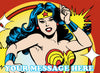 Wonder Woman Edible Image Cake Topper Personalized Birthday Sheet Decoration Custom Party Frosting Transfer Fondant