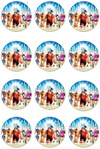 Wreck It Ralph Edible Cupcake Toppers (12 Images) Cake Image Icing Sugar Sheet Edible Cake Images