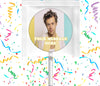 Harry Styles Lollipops Party Favors Personalized Suckers 12 Pcs